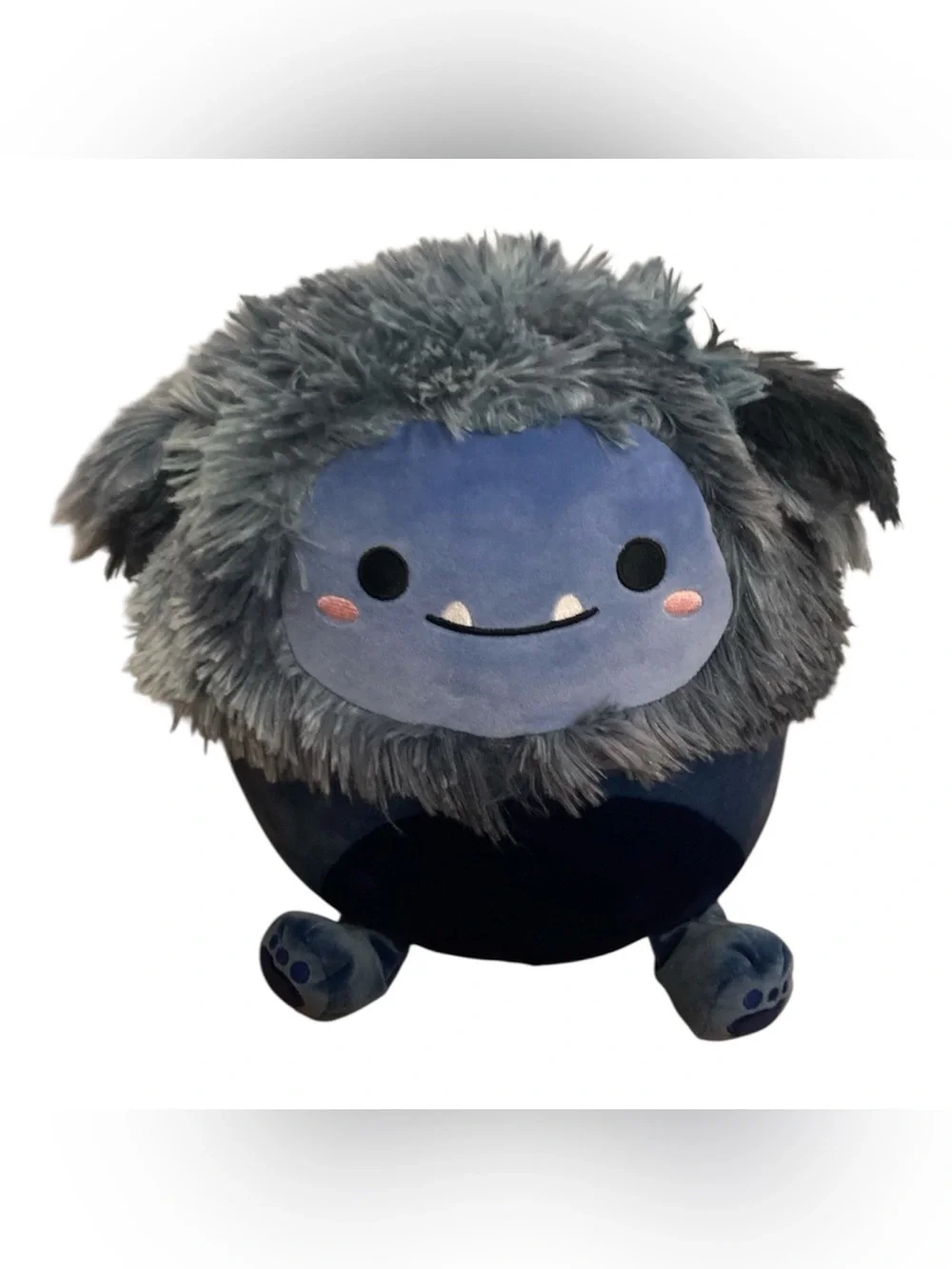 Squishmallows Dani the Navy Blue Bigfoot Plush